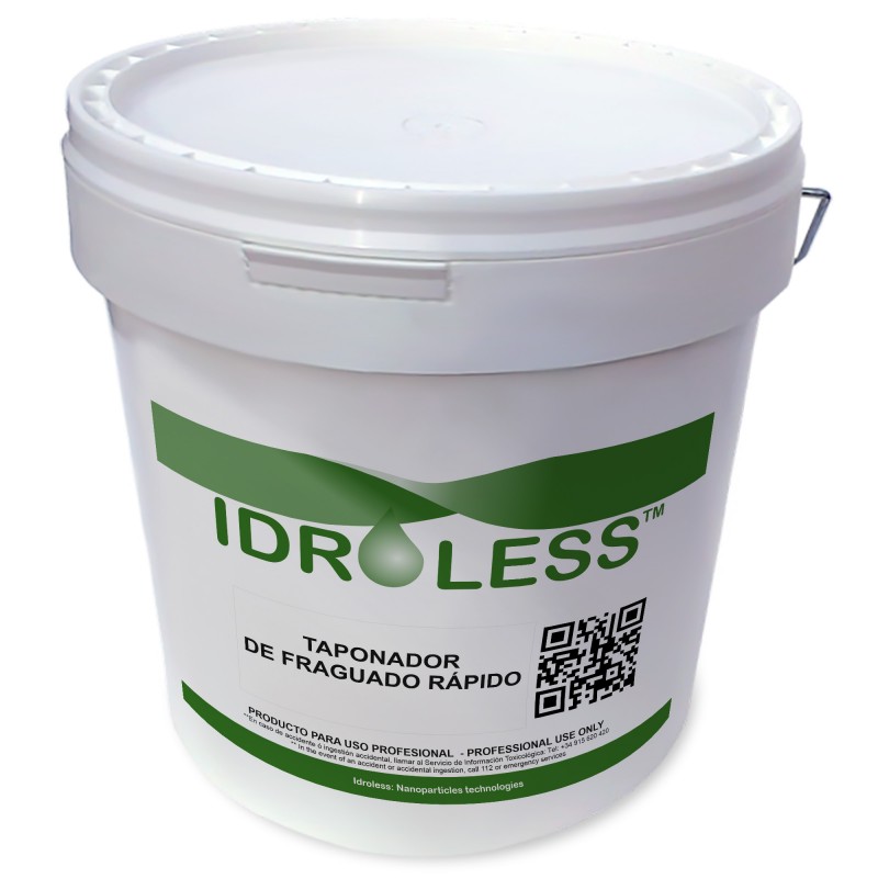 Mortero Obturador de vías de agua Idroless