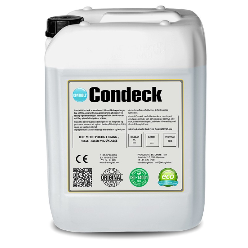 Controll Condeck sellado para hormigón