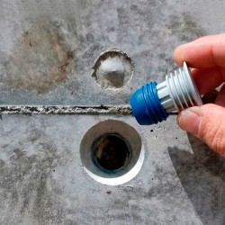 Tapón sellador hidroexpansivo de tubos pasamuros